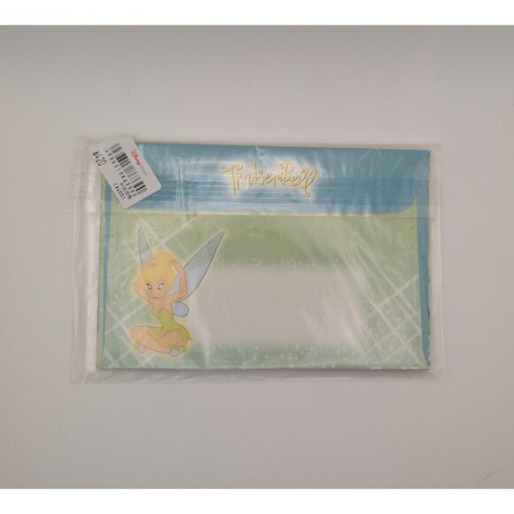 Disney Japan Tinker Bell Stationery Set Writing Paper & Envelopes New Sealed - Picture 2 of 2